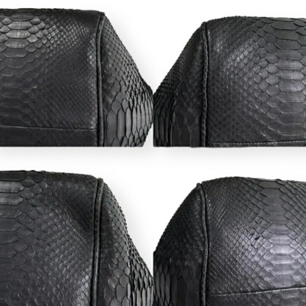 Bottega Veneta Handbag Python Black - image 5